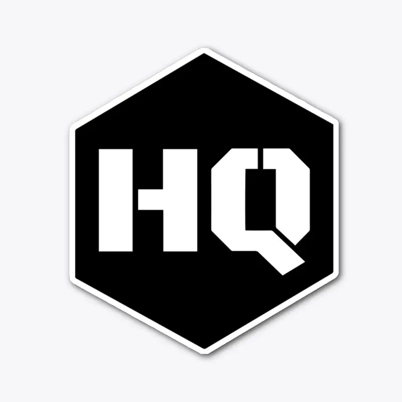 HQ Hive Sticker in Black